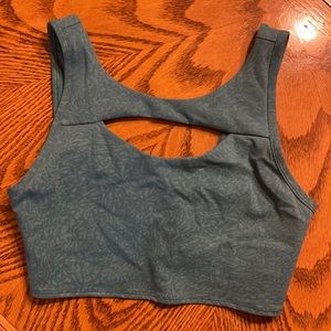 Lululemon cut out bra